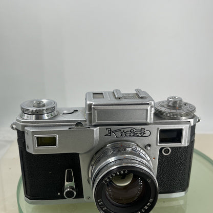 Kiev-IIIa KIEV-3 Russian USSR 35mm Camera Jupiter-8m 50mm f/2 Lens  tested #4542