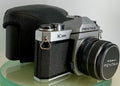 Pentax K1000 35mm SLR Film Camera+42 SCREW MOUNT 55mm 1.8, TESTED METER WORK#2060