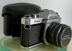 Pentax K1000 35mm SLR Film Camera+42 SCREW MOUNT 55mm 1.8, TESTED METER WORK#2060