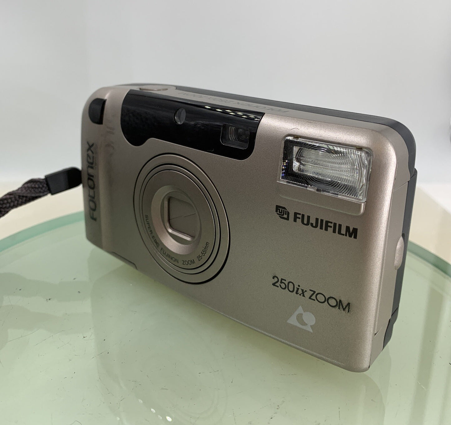 Fujifilm Fotonex 250ix Zoom Compact Film Camera WITH COVER TESTED - 8411