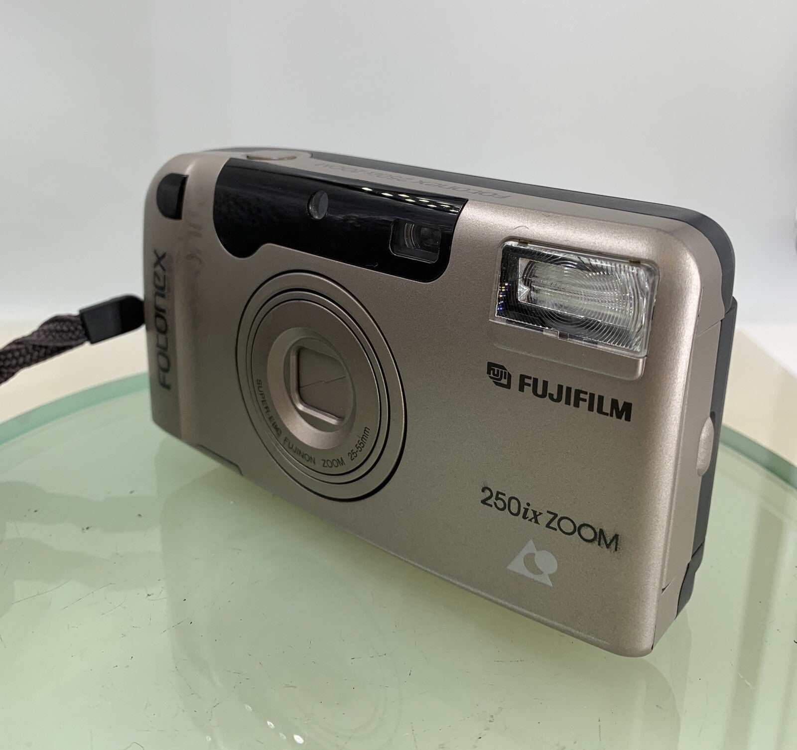 Fujifilm Fotonex 250ix Zoom Compact Film Camera WITH COVER TESTED - 8411