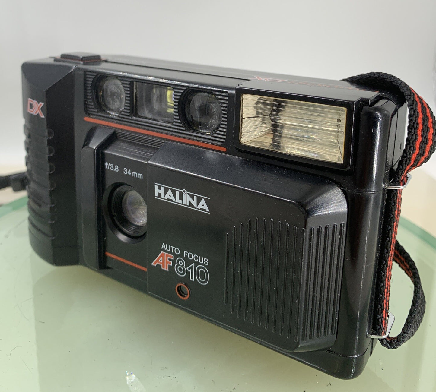 Halina PROGRAM XD AF810 35 mm film POINT AND SHOOT CAMERA BLACK - TESTED - 2152