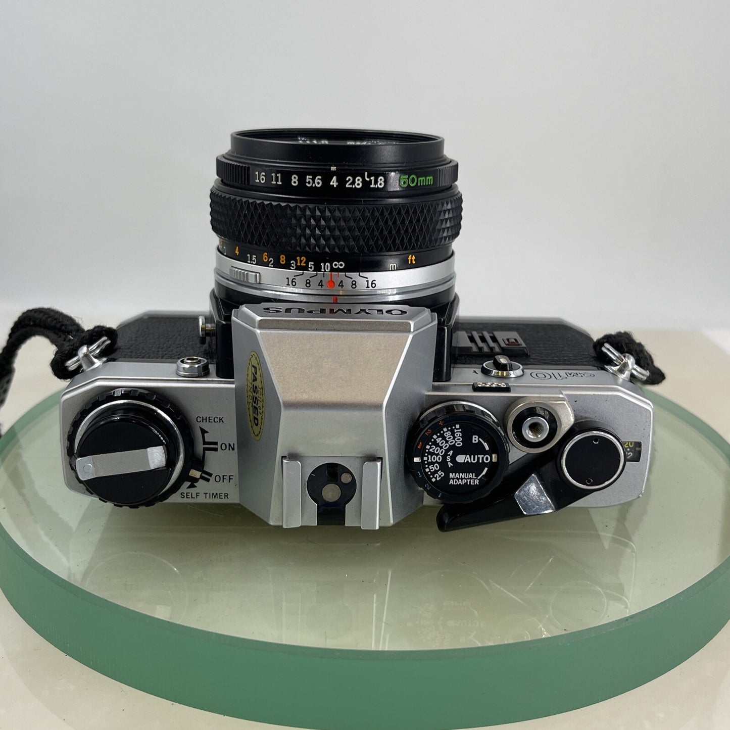 Olympus OM10 35mm Film SLR Manual Camera +Olympus 50/1.8 MC Zuiko Lens TESTED6106
