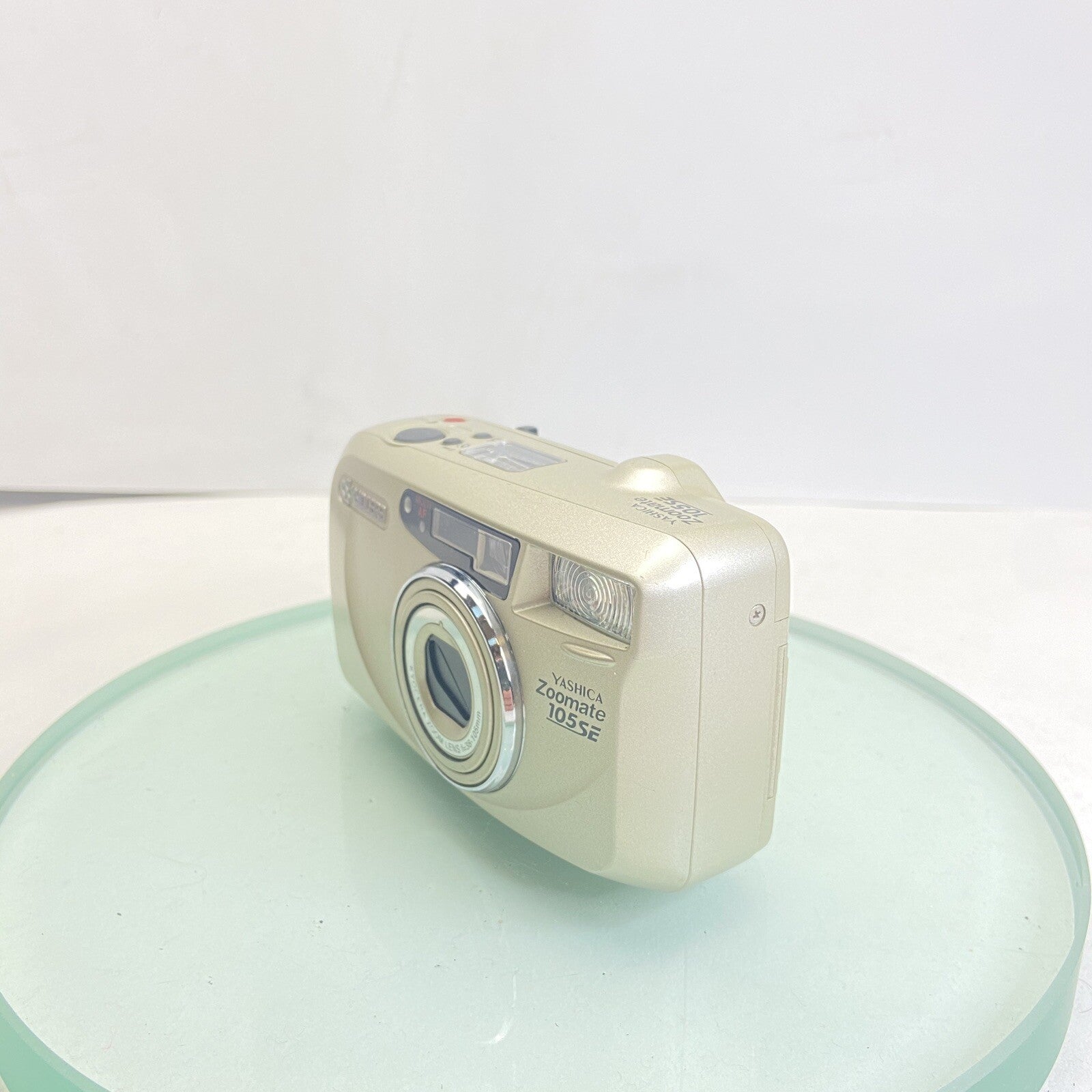 Yashica Zoomate 105SE 35mm Camera Film Tested Working, Case, exc Condition #282