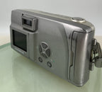 Olympus Camedia D-380 2MP Digital Compact Camera SILVER NO CHARGER - TESTED - 96