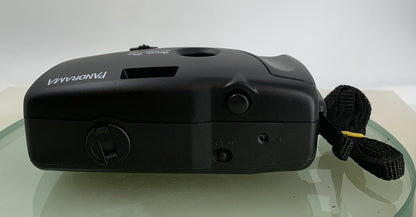 Panorama Wide Pic 35mm Film Point and Shoot Camera + COVER BLACK TESTED - 8757