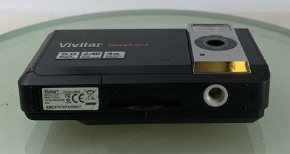 Vivitar Digital Camera 5.0 Megapixels ViviCam 5010 WITH WIRE BLACK TESTED - 8977