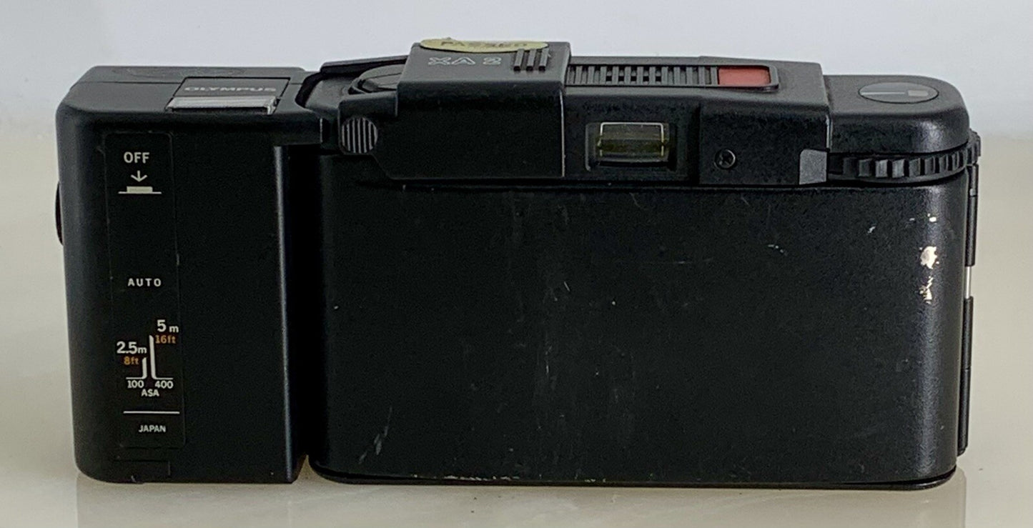 OLYMPUS XA2 Compact Camera 35mm Flash A11 D.ZUIKO 35mm f3.5 TESTED , mju 694