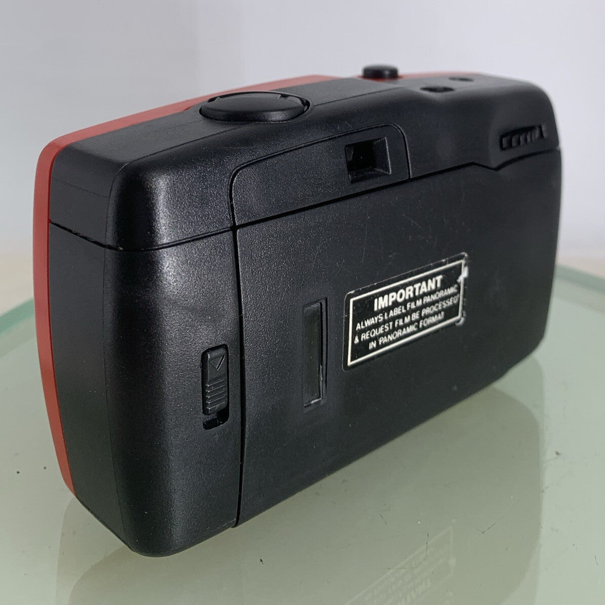 Panorama Wide Pic Focus Free Vintage Photographic Camera RED TESTED - 5414