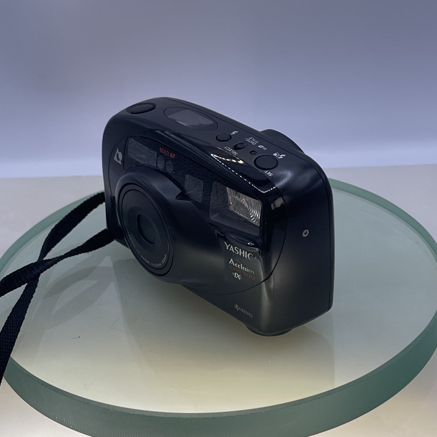  YASHICA ACCLAIM  ZOOM 300 Camera&CASE WORKING - RARE #1263