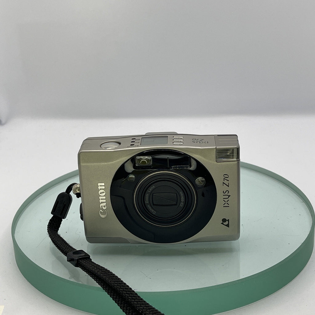 Canon IXUS Z70 Aps Compact Film Camera 23-69mm good condition CASED TESTED#9201