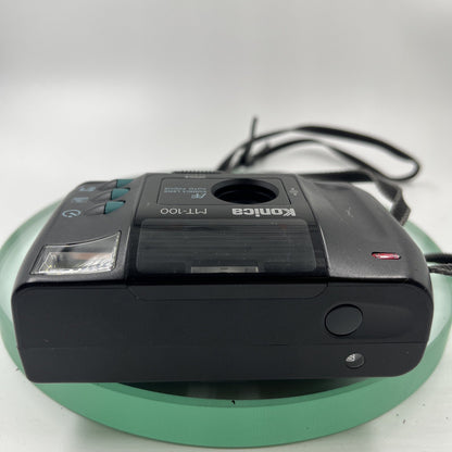 Konica MT-100 Point & Shoot 35mm Film Camera  - VGC - TESTED # 4414