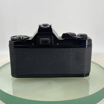 Pentax MV SLR FILM CAMERA + SMC Pentax-A 50mm F/1.7 Lens+CASE  WORKING TESTED6085