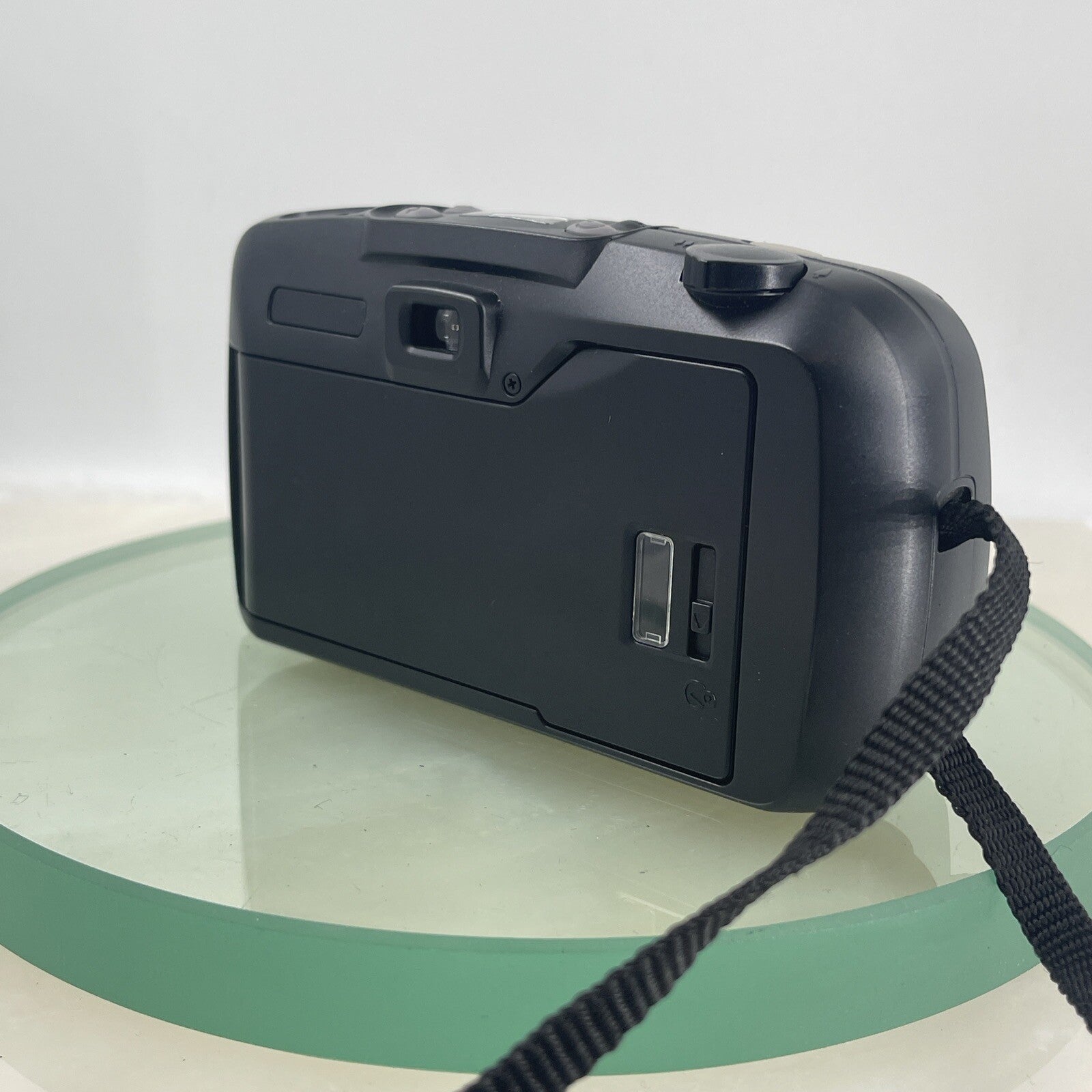 Pentax Espio 738 35mm Film Point and Shoot Camera Black Tested #6913