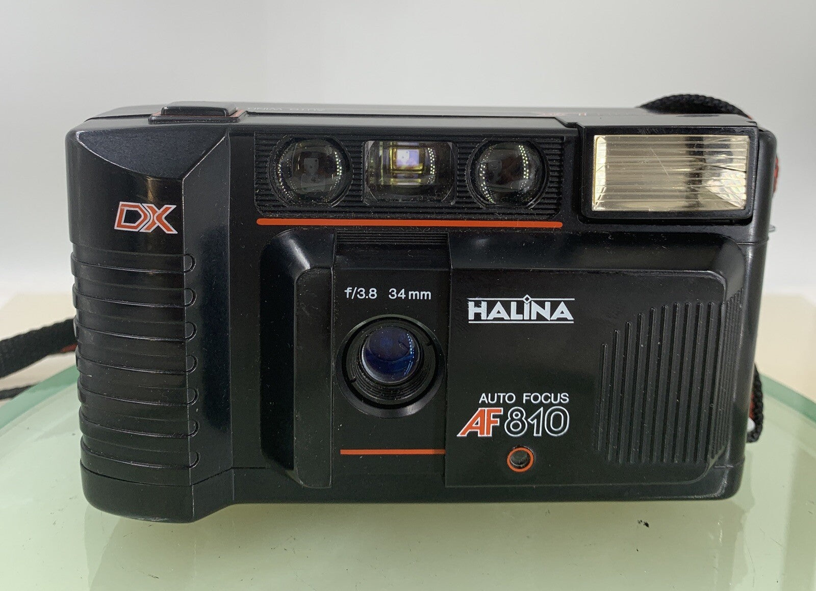 Halina PROGRAM XD AF810 35 mm film POINT AND SHOOT CAMERA BLACK - TESTED - 2151