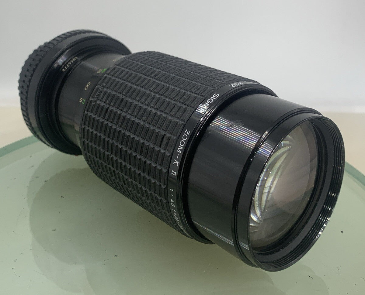 Minolta Sigma Zoom - K2 70-210mm 1:4.5 Multi-Coated Lens Vintage TESTED - 6222