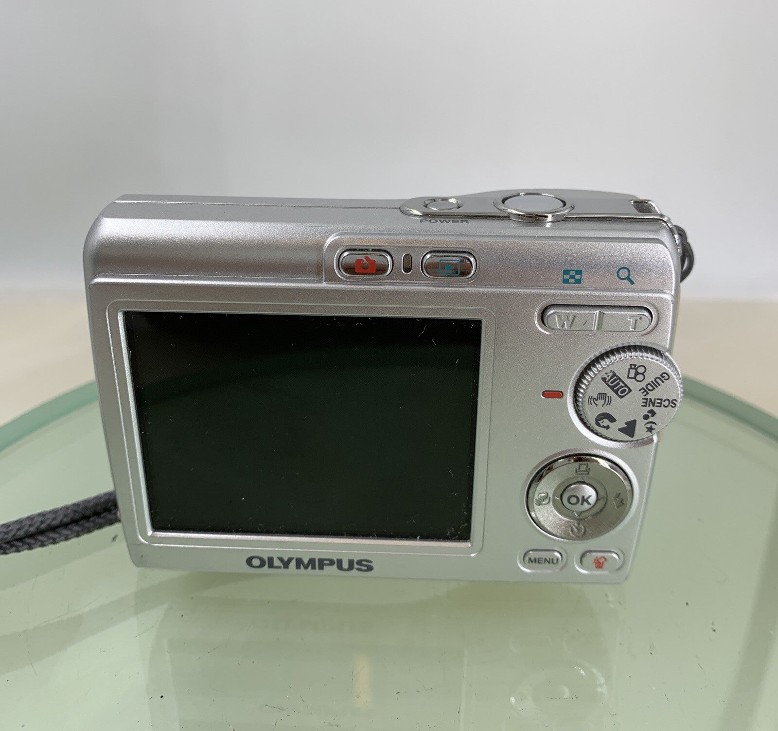 Digitl Camera Olympus FE-170 6.0 MP Silver with Box and wire+CD - TESTED - 8524