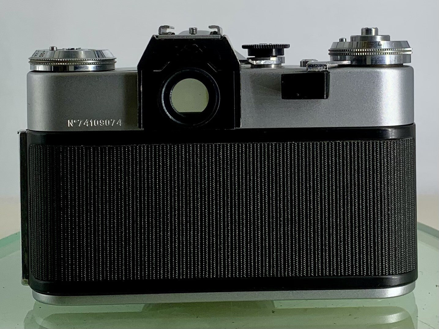 Very Rare ZENIT E POINT AND SHOOT FILM CAMERA+HELIOS-44-2 LENS+SILVER+TESTED-1564