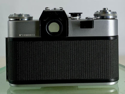 Very Rare ZENIT E POINT AND SHOOT FILM CAMERA+HELIOS-44-2 LENS+SILVER+TESTED-1564