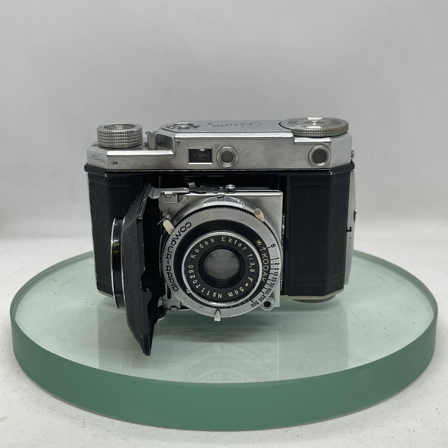 Kodak Retina II Type 142 Folding 35mm Rangefinder Camera w/ Ektar 50mm f3.5 Lens2