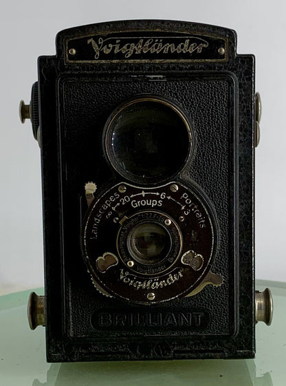 Voigtländer Brillant Tlr Box Camera, Anastigmat Voigtar 1:9 7,5 cm,from 1932#3301