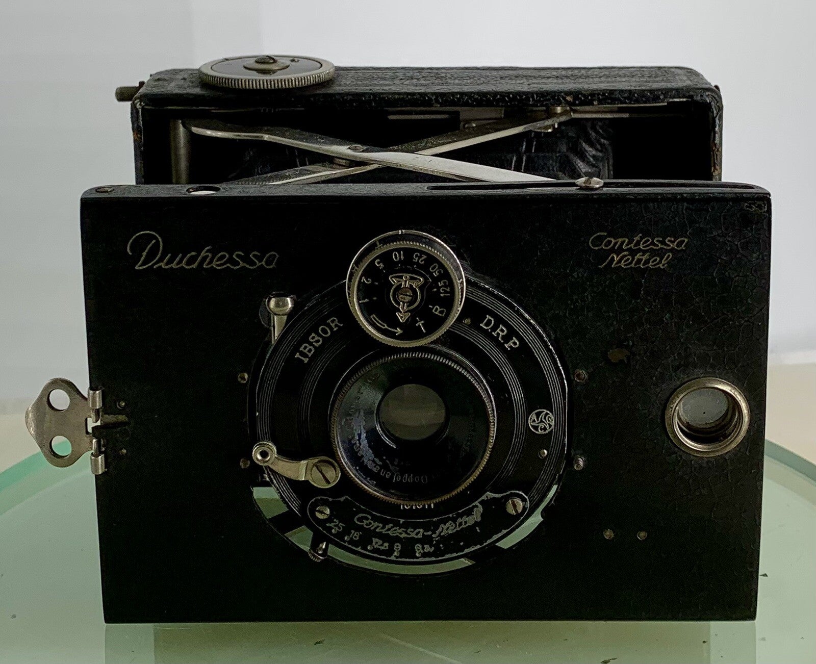 Rare Contessa Nettel Duchessa strut folding camera 6cm - 9cm . c.1913-1925  #3071