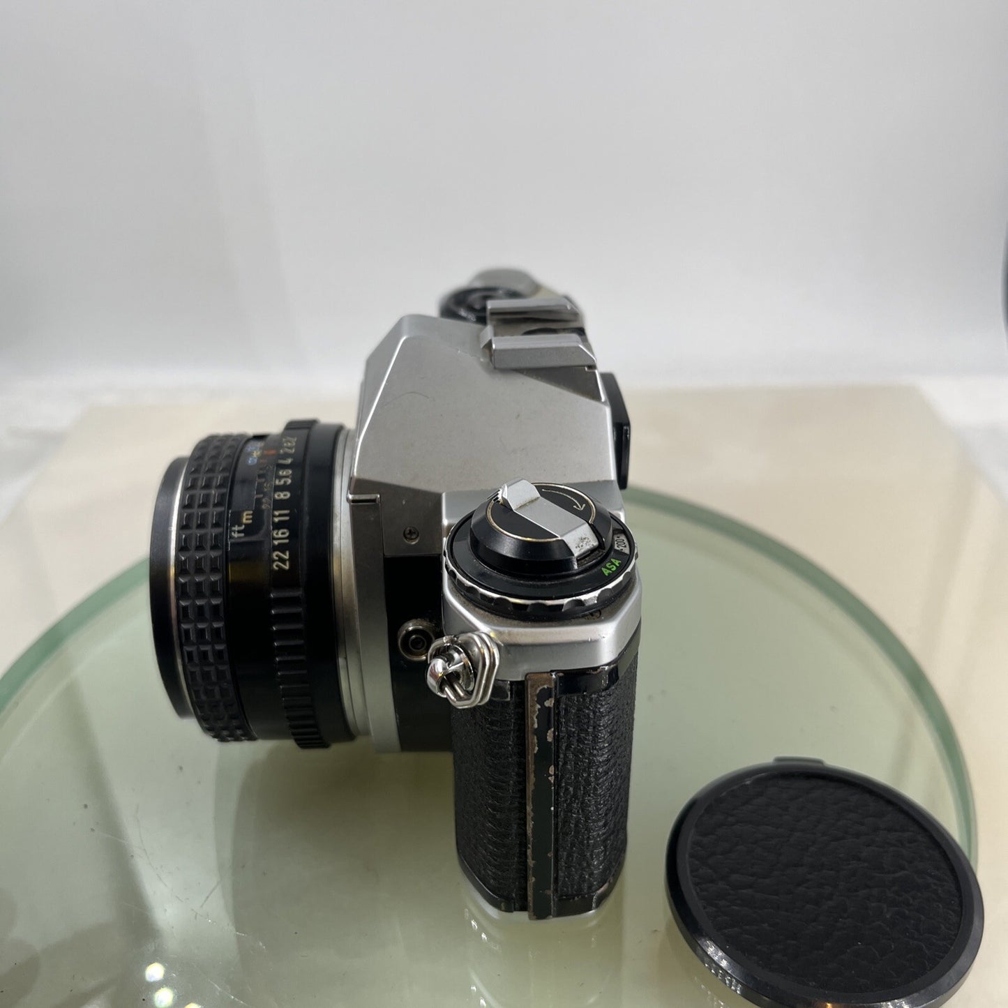 Pentax ME Super 35mm SLR Film camera + Pentax-M  50mm f2LENS  - TESTED  7473