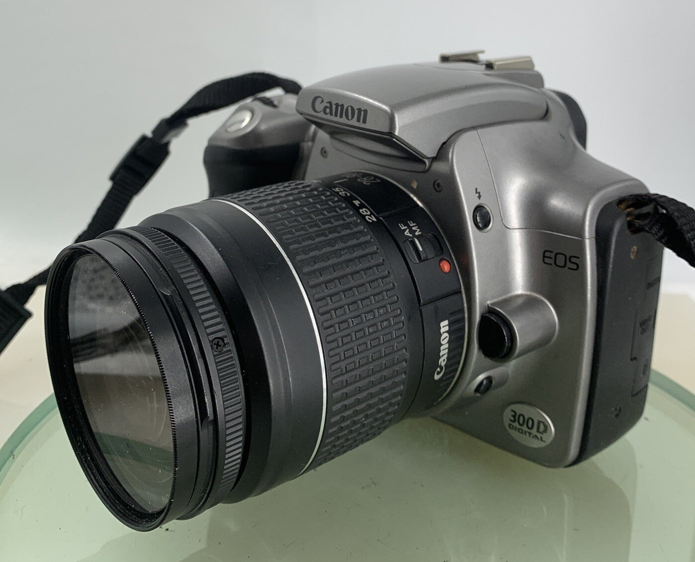 Canon EOS 300D COMPACT DIGITAL SLR CAMERA GREY WITH 1 GB CARD + BAG TESTED-1042