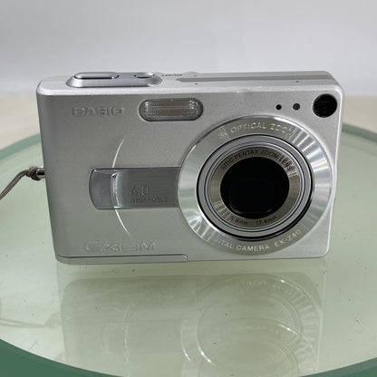 Casio Digital Camera Exilim EX-Z55 5.0MP Silver Tested #7151