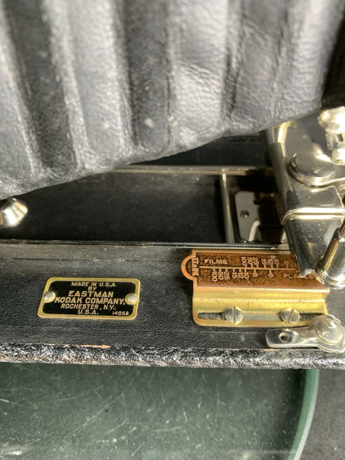 No.3-A Autographic Kodak Model C Antique 1910s Folding 122 Film Camera+BOX#3003