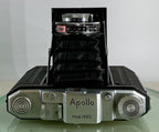 Vintage Apollo 120 WESTER Anastigmat 1:3.5 F=7.5cm Folding Camera + Case - 3177