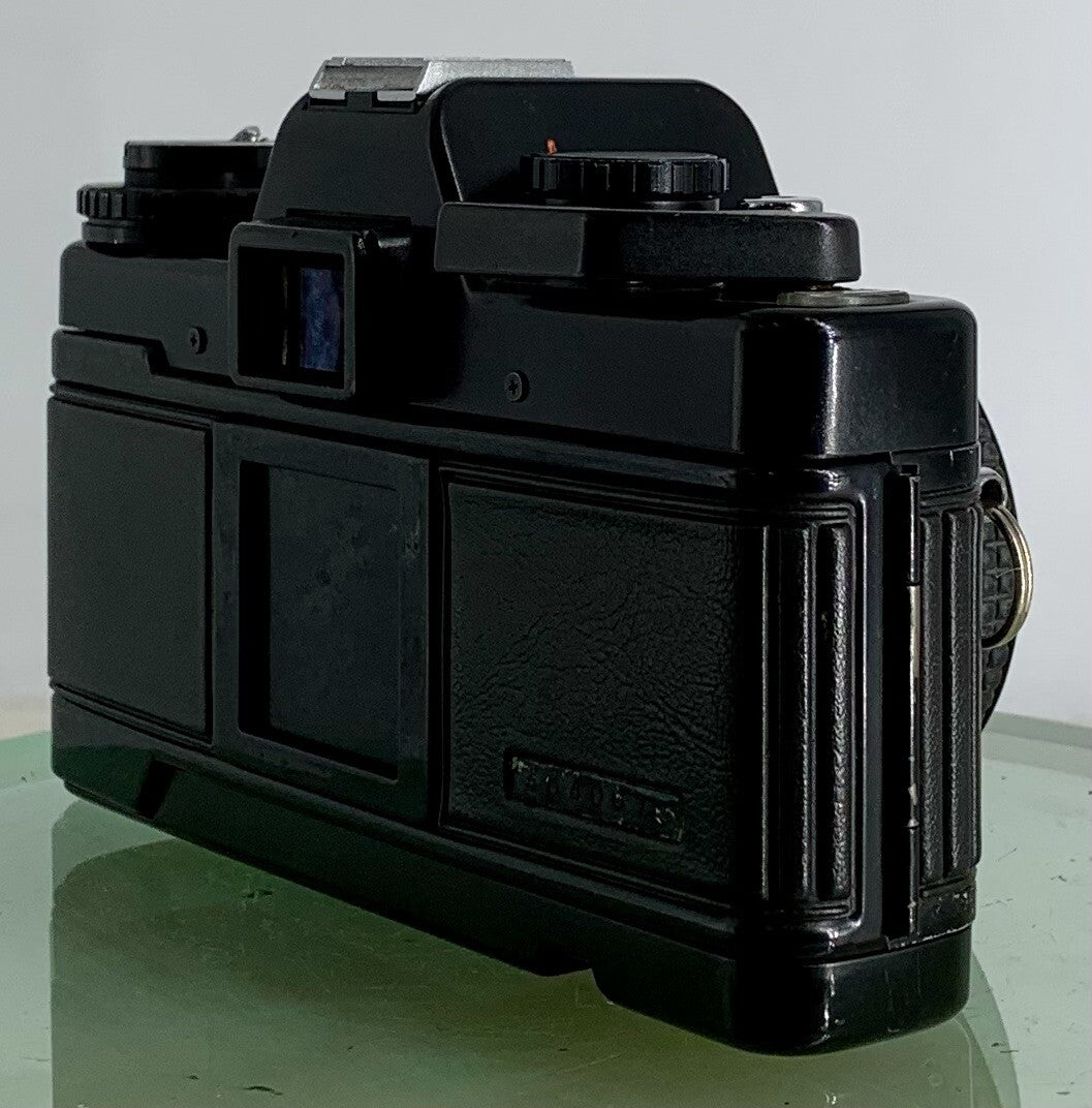 PRAKTICA B100 Electronic 35mm SLR Film Camera+Pentacon 50mm Lens 1:2.4+Tested-443