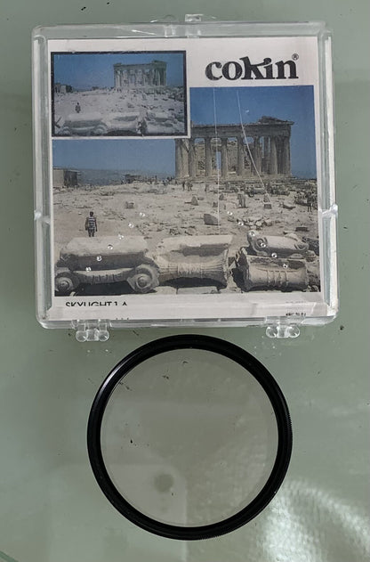 COKIN Skylight 1A 52mm Filter FOR CAMERA LENS+CASE+CLEAN+GOOD CONDITION-5170