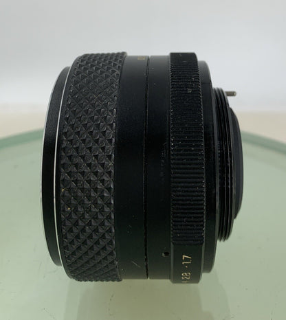 Yashica Auto Yashinon DS-M 50mm f1.7 - M42 Mount LENS BLACK TESTED - 3683