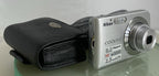 Nikon CoolPix S210 8.0MP Digital Camera SILVER+CHARGER+COVER+WIRE TESTED - 9950