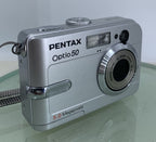 Pentax Optio 50 5.0MP COMPACT DIGITAL CAMERA WITHOUT CHARGER- Tested - 3390