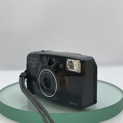 Yashica 35mm Film Camera Microtec Zoom 90 Tested, Fair condition body#1073