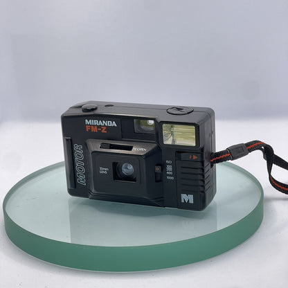 Miranda FM-Z Motor 35mm Compact Film Camera 33mm Lens Tested & Working #7082