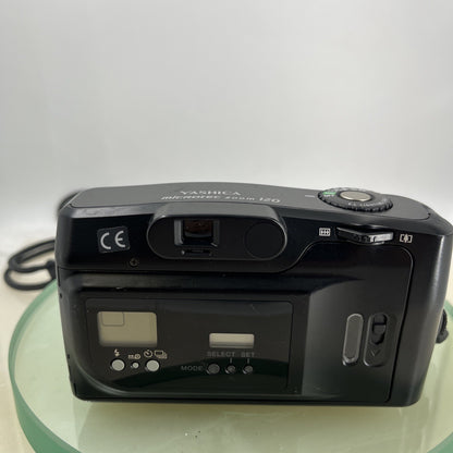 Yashica Microtec Zoom 120 analoge Point&Shoot 35mm Camera TESTED With Case 4015