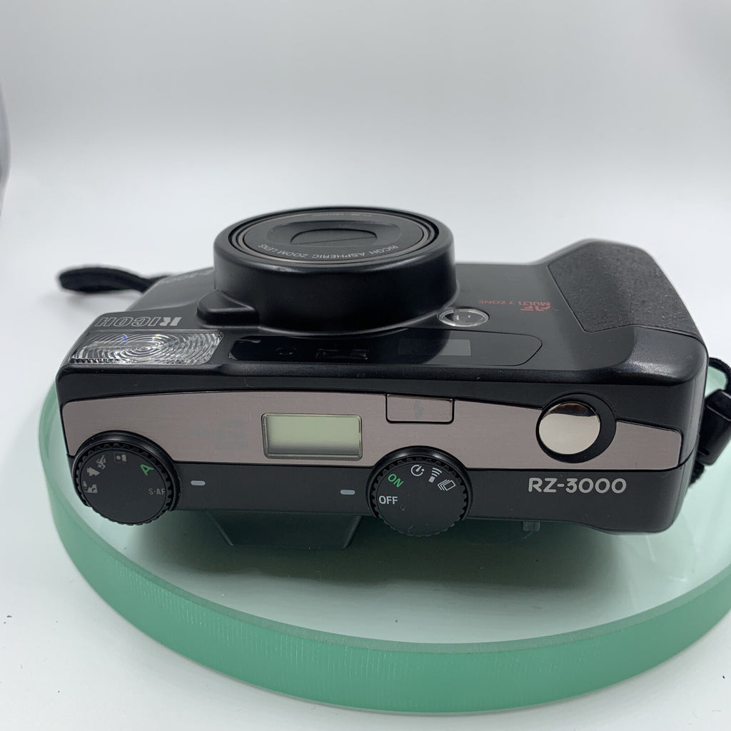 RICOH RZ-3000 CAMERA RICOH ASPHERIC ZOOM LENS f=38-130mm  #TESTED # VGC # 9333