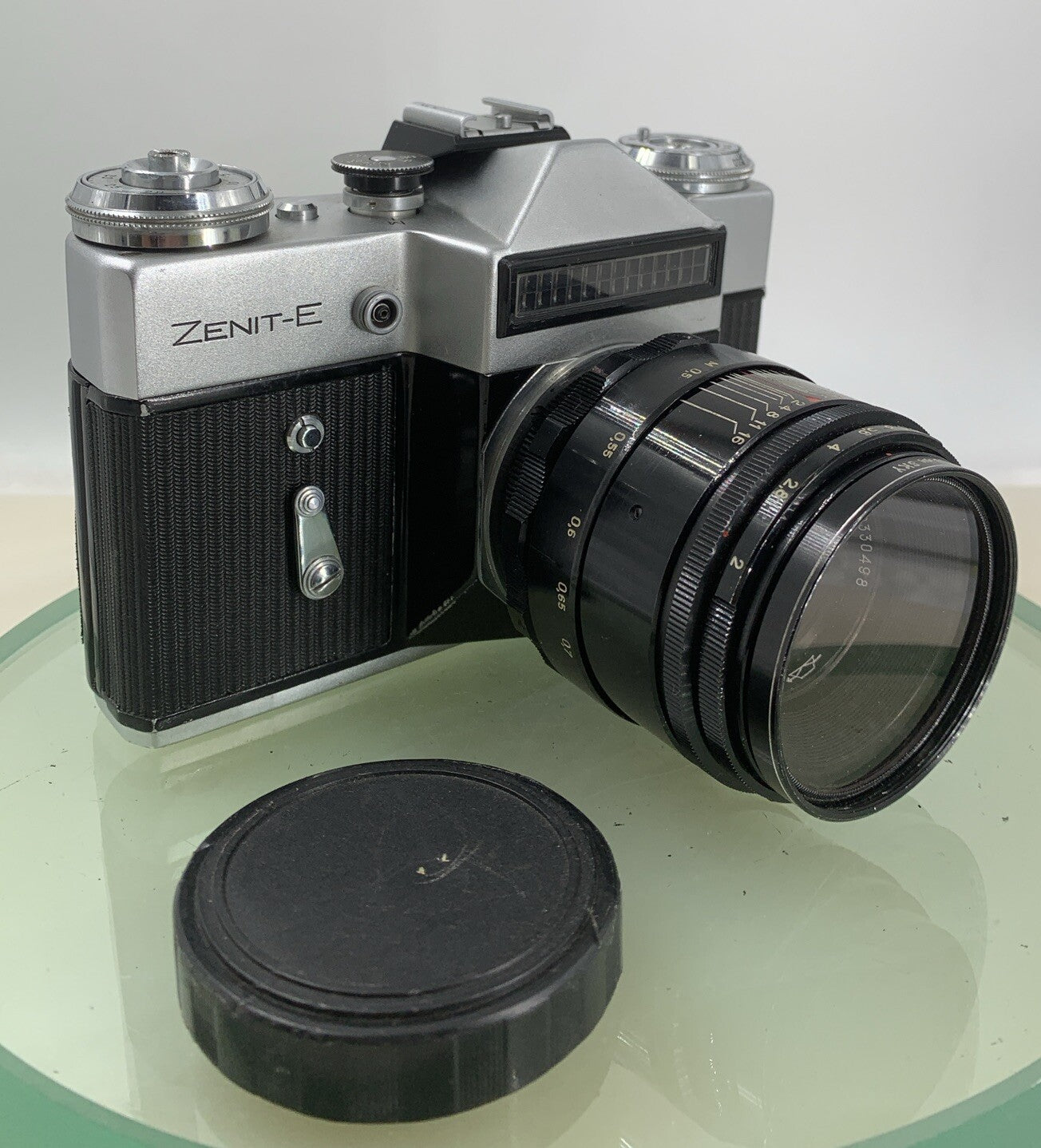 Very Rare ZENIT E VINTAGE POINT AND SHOOT FILM CAMERA SILVER TESTED - 1460