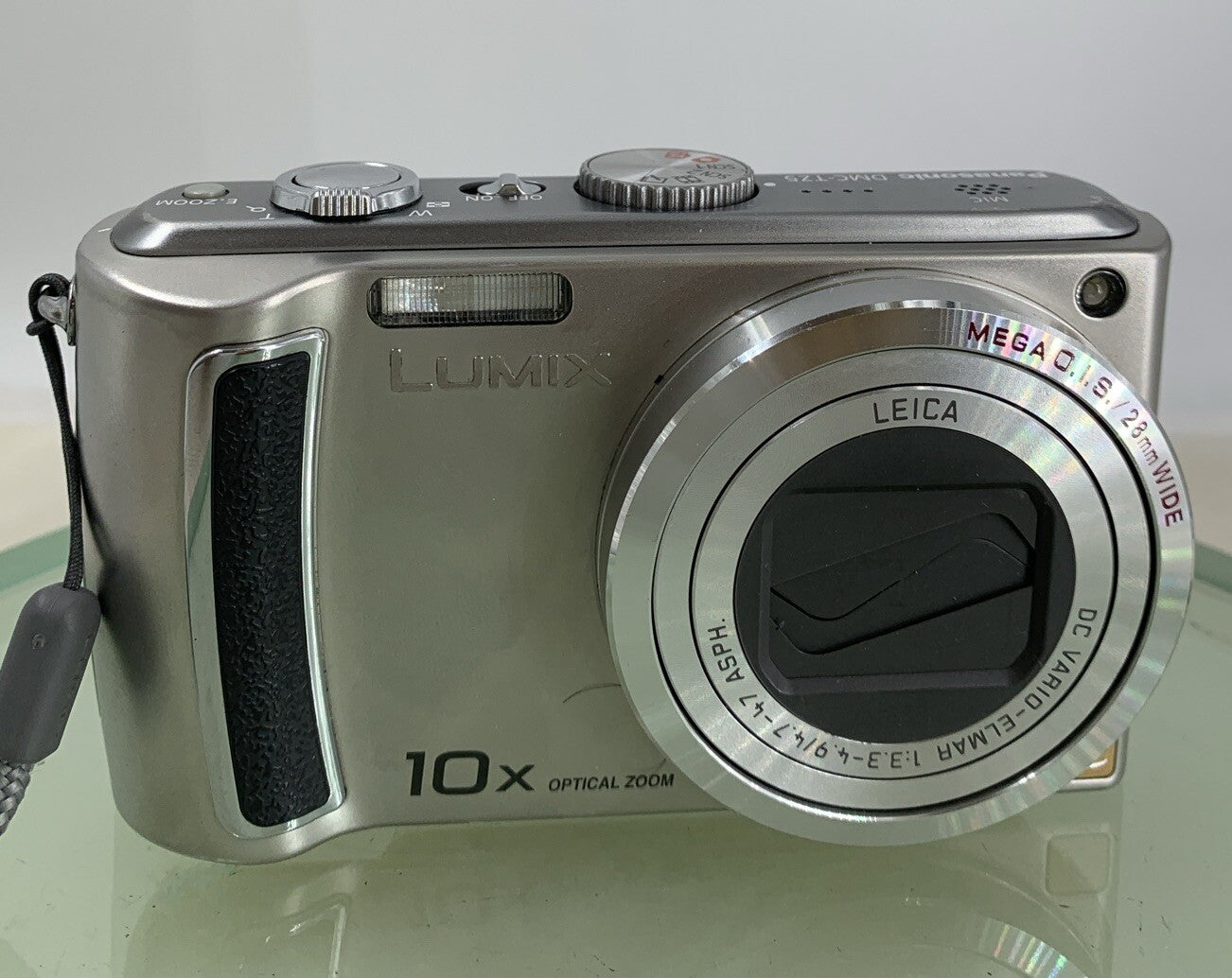 Panasonic LUMIX DMC-TZ5 DIGITAL CAMERA 10X ZOOM +16B CARD+ CHARGER TESTED - 9421