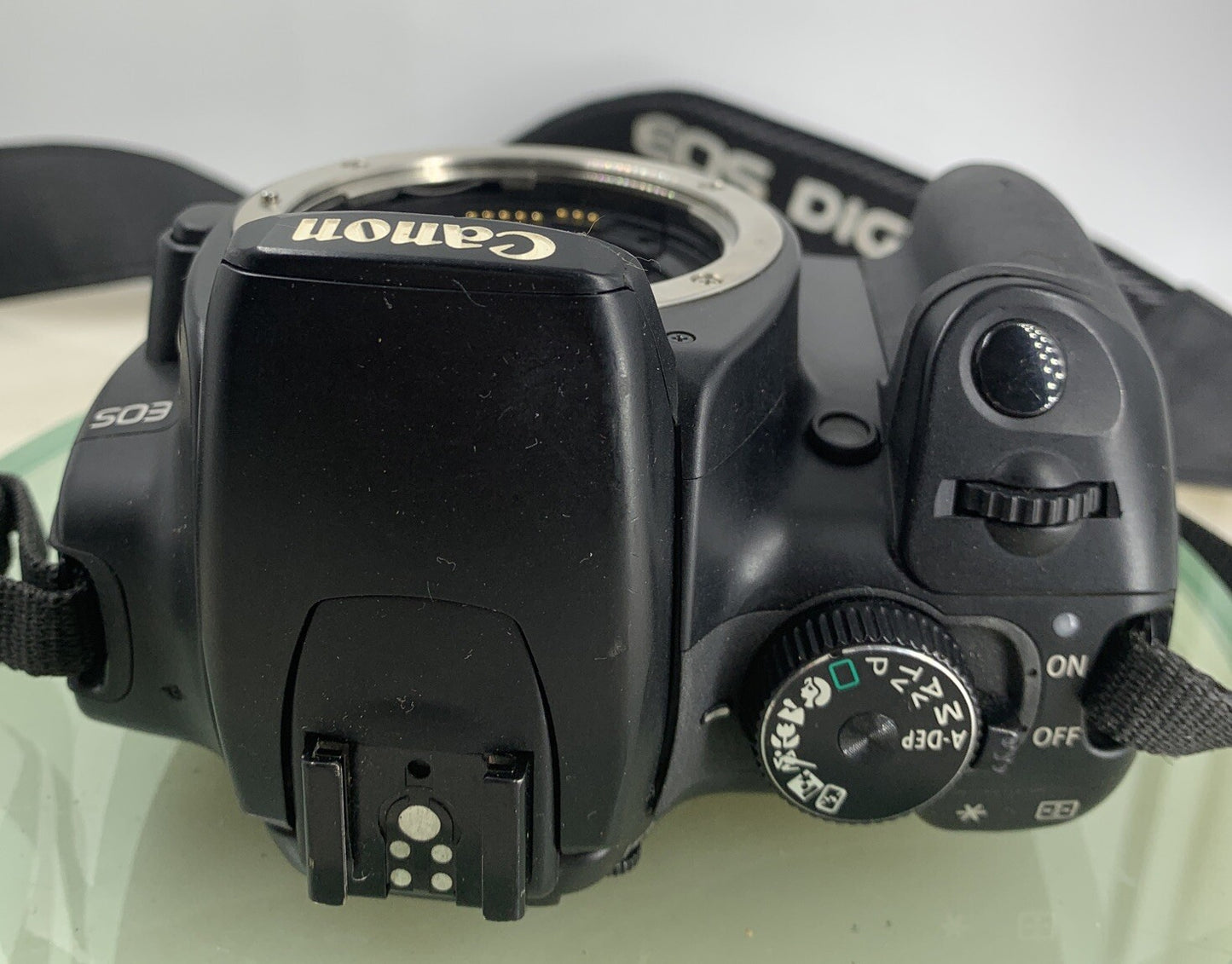 CANON EOS 400D DSLR CAMERA KIT NO LENS NO CHARGER WITH BAG+2GB - TESTED - 1168