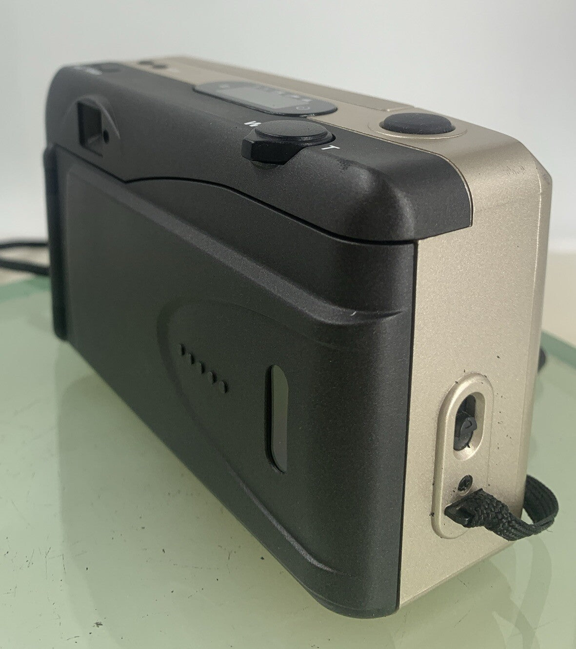 PRETEC KH-7O ZOOM POINT AND SHOOT FILM CAMERA SILVER WITH COVER TESTED - 2286