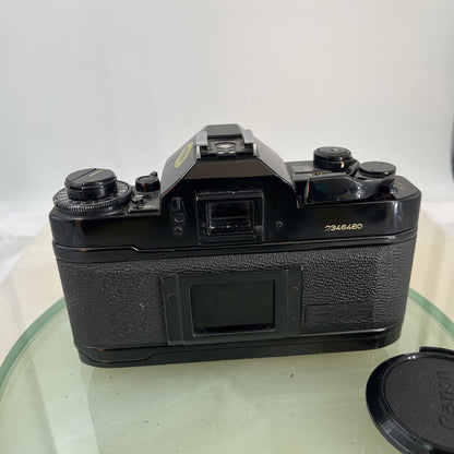 BEAUTIFUL Canon A-1 35mm SLR Camera Body+ FD 50mm f/1.8 FULLY WORKING #7443