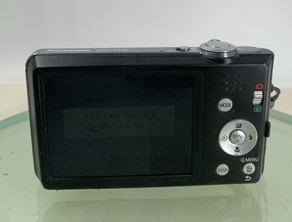 Panasonic LUMIX DMC-FS16 14.1 MP DIGITAL CAMERA BLACK WITH CHARGER TESTED - 3325