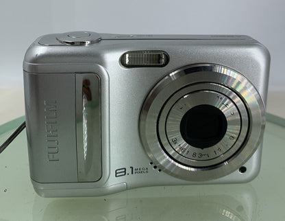 Fujifilm Digital Camera FinePix A850 8.1MP SILVER NO CHARGER NOCARD Tested-3111