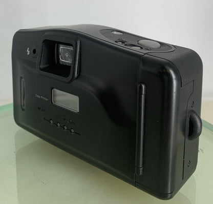 Boots 400AF BLACK POINT AND SHOOT FILM CAMERA AUTOFOCUS NOBATTERY TESTED - 8066