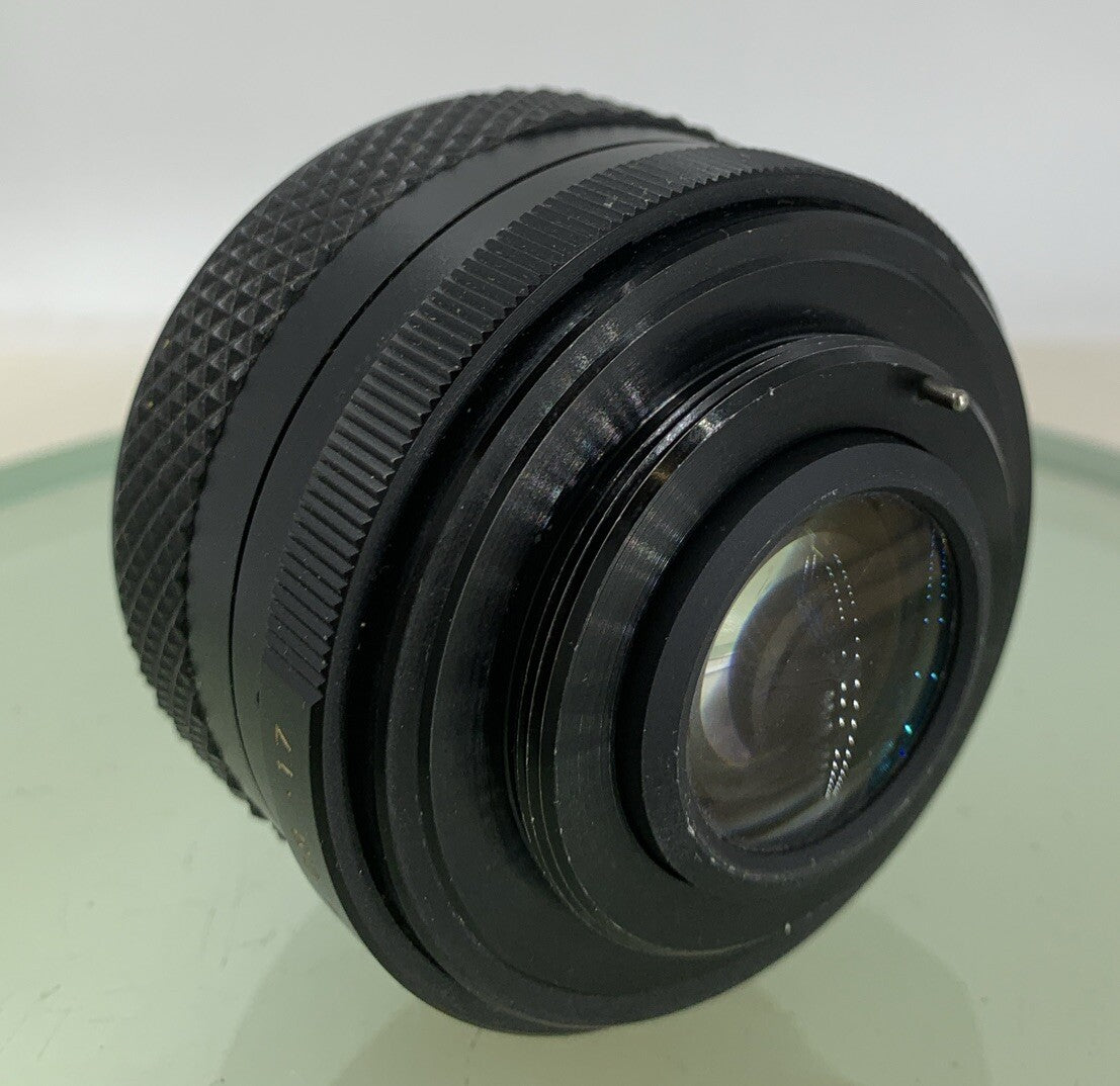 Yashica Auto Yashinon DS-M 50mm f1.7 - M42 Mount LENS BLACK TESTED - 3684