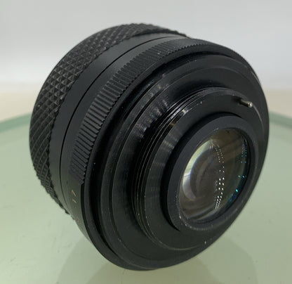 Yashica Auto Yashinon DS-M 50mm f1.7 - M42 Mount LENS BLACK TESTED - 3684